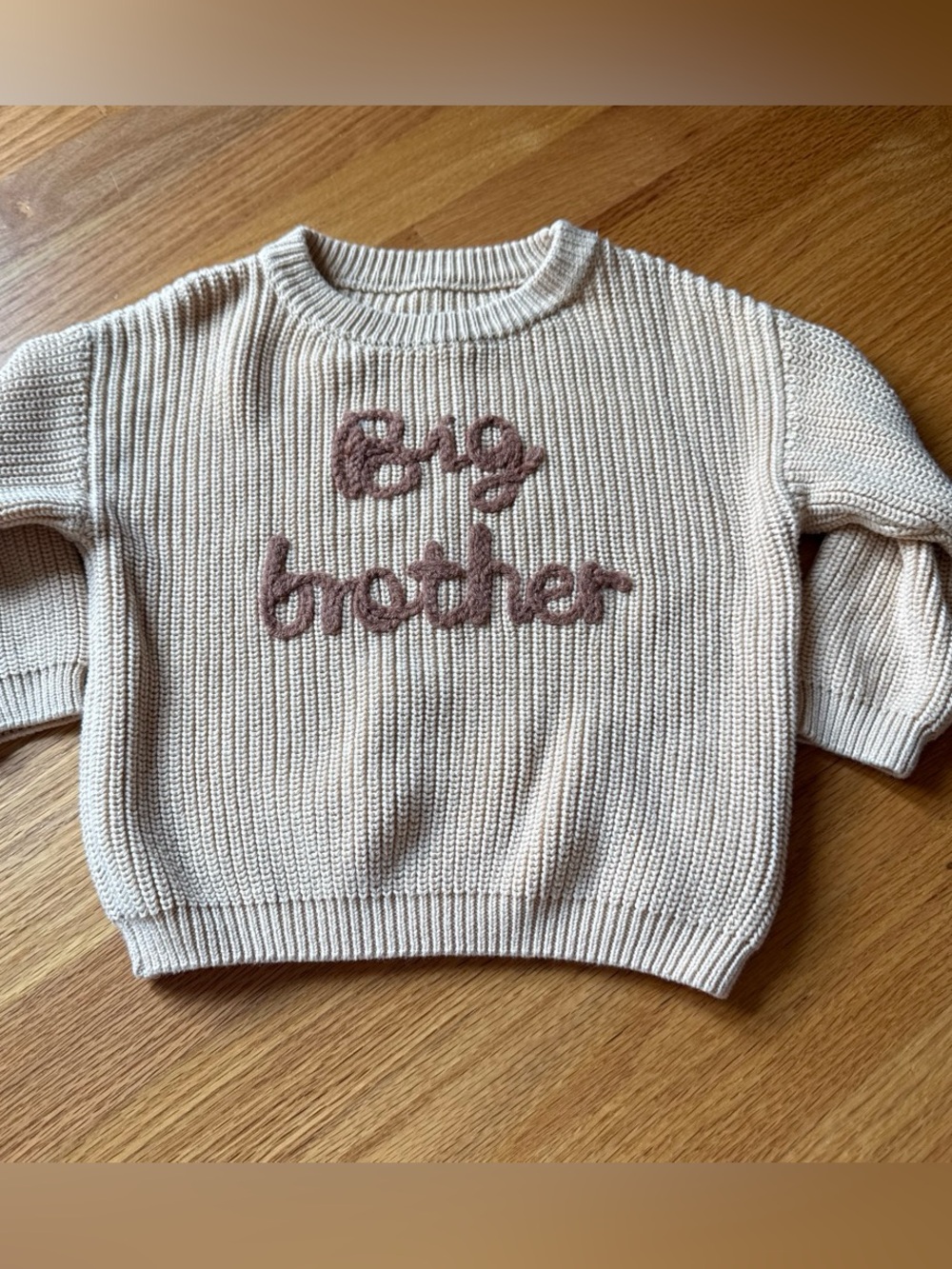 Big Brother Sweater 12-18 Months